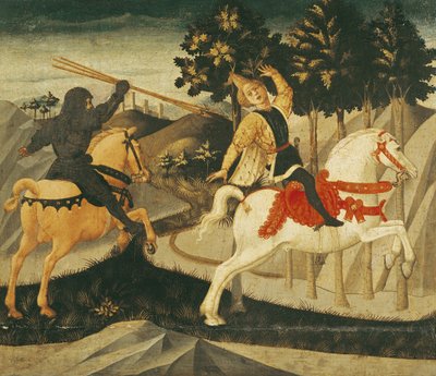 The Death of Absalom by Francesco di Stefano Pesellino